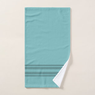 Aqua Country Chic Bath Dekor Handtuch