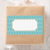 Aqua-Damask-Etiketten (Insitu)