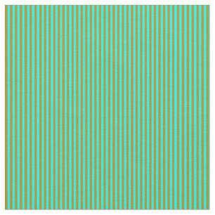 Aqua & Dark Goldenrod Streifen Muster Stoff