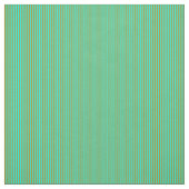 Aqua & Dark Goldenrod Streifen Muster Stoff (Muster)