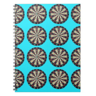 Aqua Dartboards Muster Notizblock