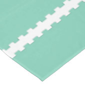 Aqua Deer Most Wreath Tablecloth Tischdecke (Schrägansicht)