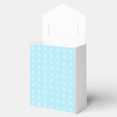 Aqua Diamond Pattern Geschenkschachtel (Geöffnet)