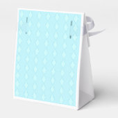 Aqua Diamond Pattern Geschenkschachtel (Rückseite)