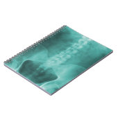 Aqua Digital X-Ray Art Notebook Notizblock (Linke Seite)