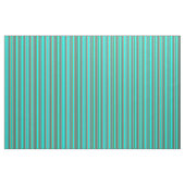 Aqua, Dim Gray, Beige & Dunkle Grüne Streifen Stoff (Yard (91,4 cm))