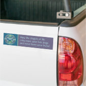 Aqua-Drache-Medaillon Autoaufkleber (Auf Lkw)