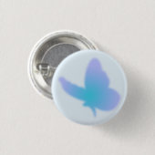 Aqua Dream Butterfly Button (Vorne & Hinten)
