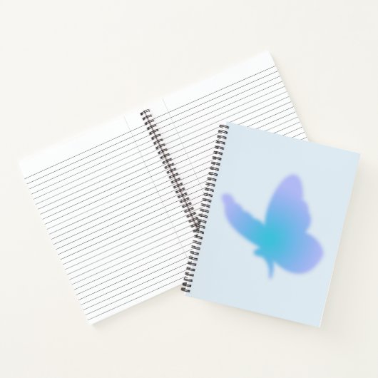 Aqua Dream Butterfly Notizblock (Innenseite)