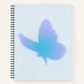 Aqua Dream Butterfly Notizblock (Vorderseite)