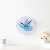 Aqua Dream Butterfly Runde Wanduhr (Zuhause)