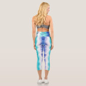 Aqua Dream Krawatte-Dye Leggings (Rückseite)