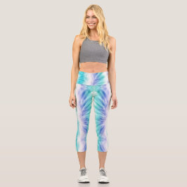 Aqua Dream Krawatte-Dye Leggings