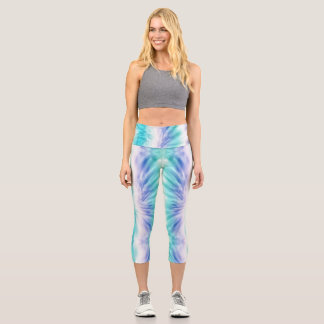 Aqua Dream Krawatte-Dye Leggings