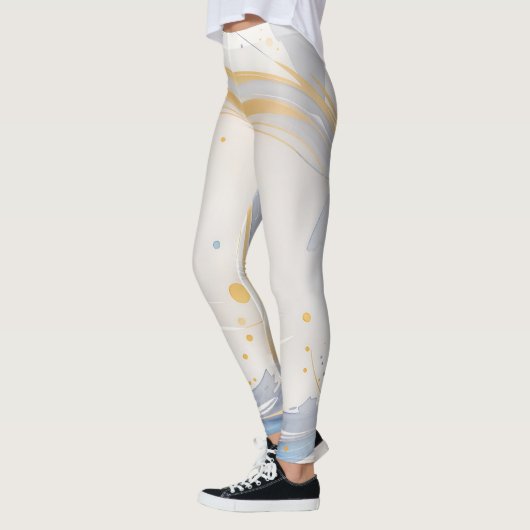 Aqua Dreams Tauchen Sie ein in die Leggings (Links)