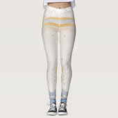 Aqua Dreams Tauchen Sie ein in die Leggings (Vorderseite)