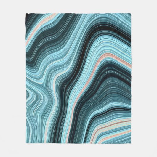 Aqua Drift Fleecedecke (Vorderseite)