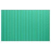 Aqua & Dunkelgrüne Linien/Streifen Muster Stoff (Yard (91,4 cm))