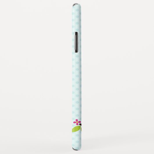 Aqua-Eule Case-Mate iPhone Hülle (Hinten/Rechts)