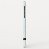 Aqua-Eule Case-Mate iPhone Hülle (Hinten/Links)