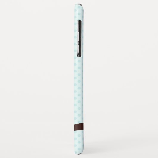 Aqua-Eule Case-Mate iPhone Hülle (Hinten/Links)