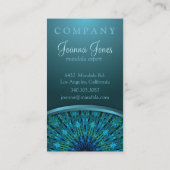 Aqua-Explosion Visitenkarte (Rückseite)