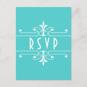 Aqua Extravagant Ornamental UAWG Postkarte