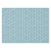 Aqua Fancy Damastmuster Tischdecke (Vorderseite (Horizontal))