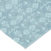Aqua Fancy Damastmuster Tischdecke (Schrägansicht)