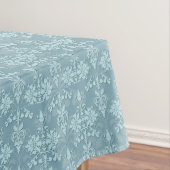 Aqua Fancy Damastmuster Tischdecke (Beispiel)