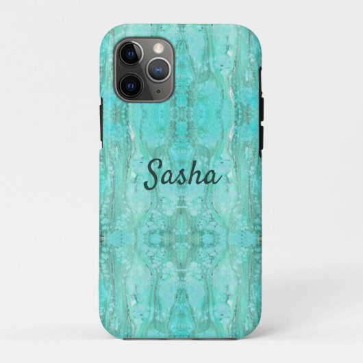 Aqua-Fantasie Case-Mate iPhone Hülle (Rückseite)