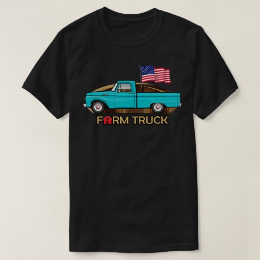 Aqua Farm Truck T-Shirt (Design vorne)
