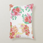 Aqua fleur dekokissen (Vorderseite(Vertikal))