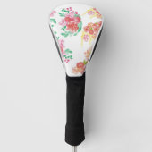 Aqua fleur golf headcover (Vorderseite)