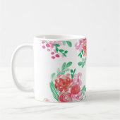 Aqua fleur kaffeetasse (Links)