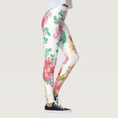 Aqua fleur leggings (Rechts)