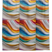 Aqua Flow Duschvorhang (Vorderseite)