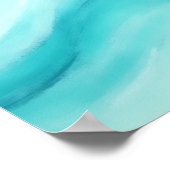 Aqua-Fluss Poster (Ecke)