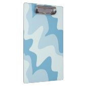 Aqua Focus Blue Tones Klemmbrett (Rechts)