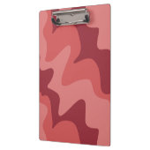Aqua Focus Rotes Rosa Klemmbrett (Links)