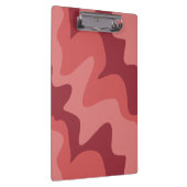 Aqua Focus Rotes Rosa Klemmbrett (Rechts)