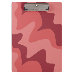 Aqua Focus Rotes Rosa Klemmbrett