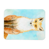 Aqua Fox Magnet (Horizontal)