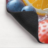 Aqua Frucht-Medley Mousepad (Ecke)