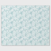 Aqua Geschenkpapier (Flach)