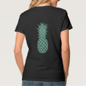 Aqua Glam Pineaple T-Shirt (Rückseite)