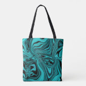 Aqua Glass Retro Tasche (Rückseite)