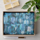 Aqua Glass Stones Seidenpapier (Geschenk)