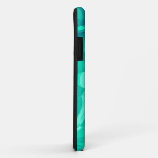 Aqua-Glasstruktur Case-Mate iPhone Hülle (Hinten/Rechts)