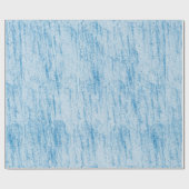 Aqua Glitzer Abstrakt Geschenkpapier (Flach)